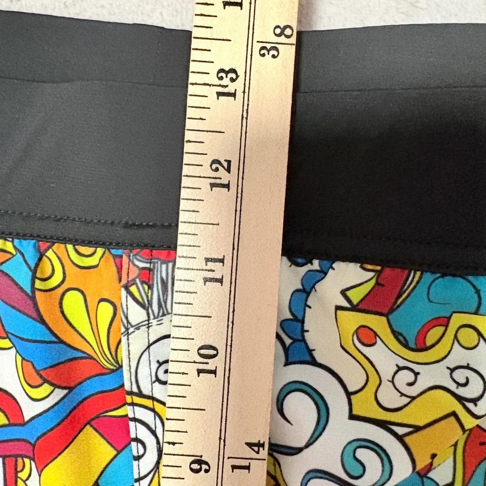 TACHUNTFISH Psychedelic Trippy Board Shorts Mens Multicolor size 3XL Swim Trunks
